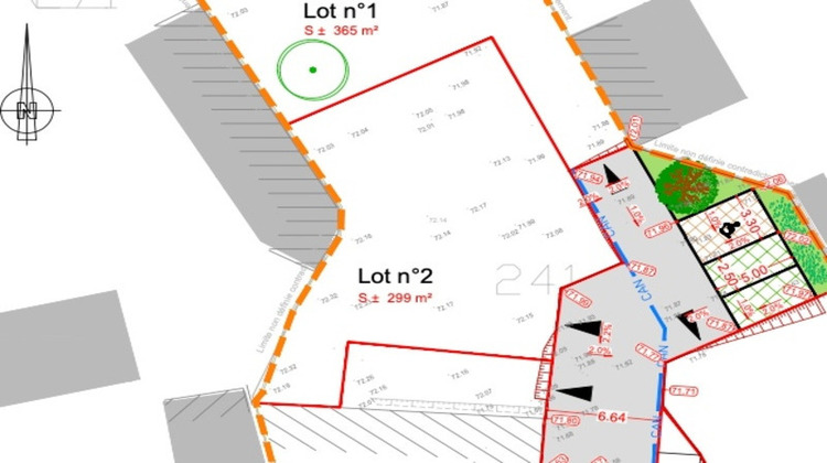 Ma-Cabane - Vente Terrain GEVEZE, 299 m²