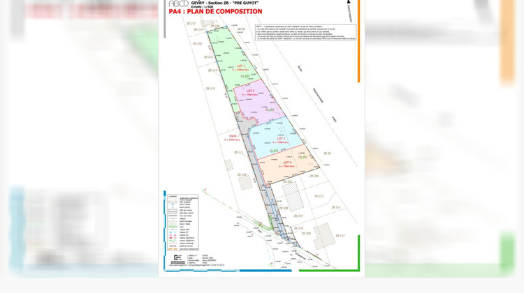 Ma-Cabane - Vente Terrain GEVRY, 758 m²