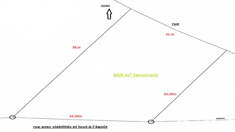 Ma-Cabane - Vente Terrain Giat, 659 m²