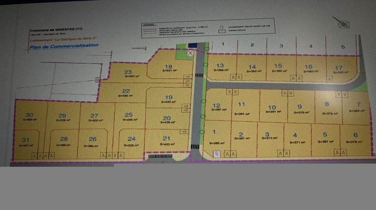 Ma-Cabane - Vente Terrain GINESTAS, 135 m²