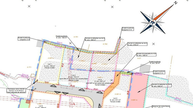 Ma-Cabane - Vente Terrain GISSEY SUR OUCHE, 837 m²