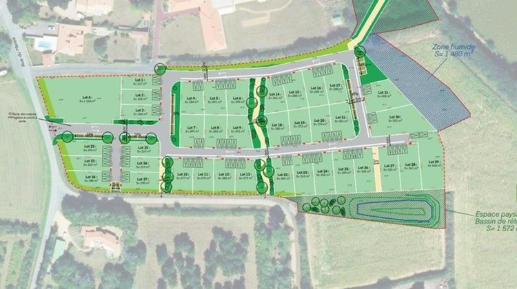 Ma-Cabane - Vente Terrain Givrand, 551 m²