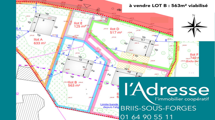 Ma-Cabane - Vente Terrain GOMETZ-LA-VILLE, 563 m²