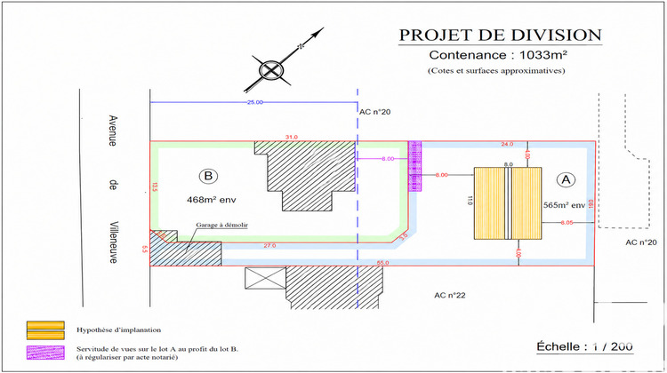 Ma-Cabane - Vente Terrain Gometz-le-Châtel, 563 m²