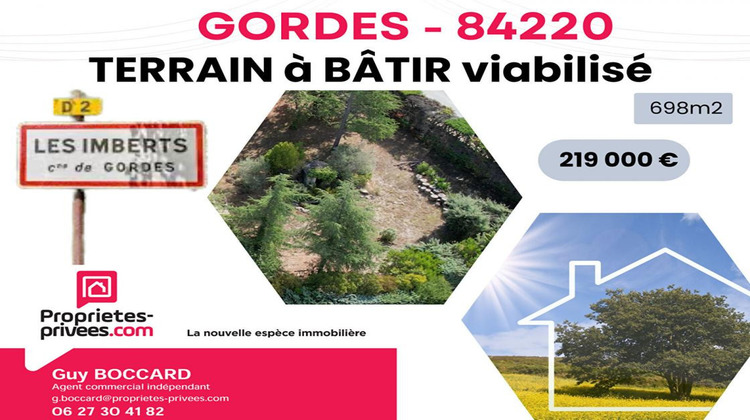 Ma-Cabane - Vente Terrain GORDES, 750 m²