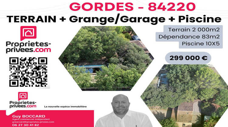 Ma-Cabane - Vente Terrain GORDES, 2000 m²