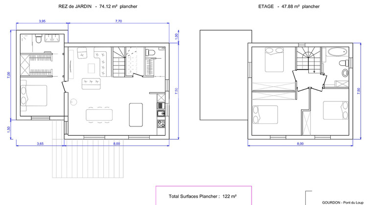 Ma-Cabane - Vente Terrain GOURDON, 1243 m²