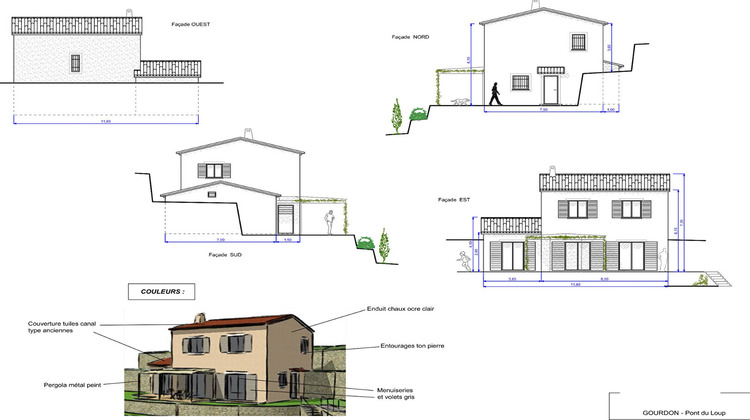 Ma-Cabane - Vente Terrain GOURDON, 1243 m²