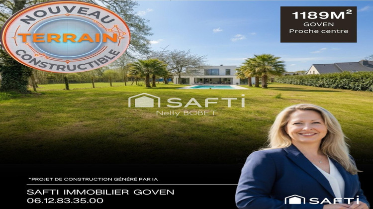 Ma-Cabane - Vente Terrain Goven, 1189 m²