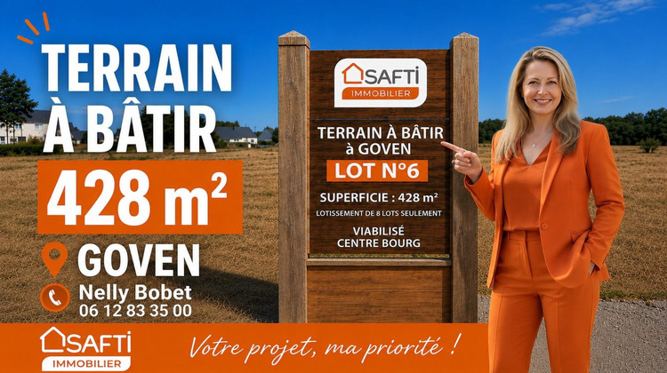 Ma-Cabane - Vente Terrain Goven, 428 m²
