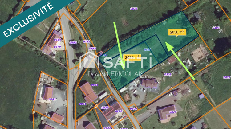 Ma-Cabane - Vente Terrain Graignes-Mesnil-Angot, 2100 m²