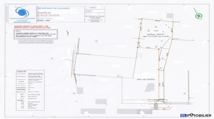 Ma-Cabane - Vente Terrain Grainville-Langannerie, 1021 m²