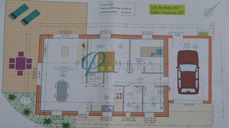 Ma-Cabane - Vente Terrain Grand-Auverné, 337 m²