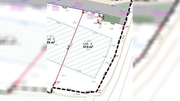 Ma-Cabane - Vente Terrain Grand-Champ, 513 m²