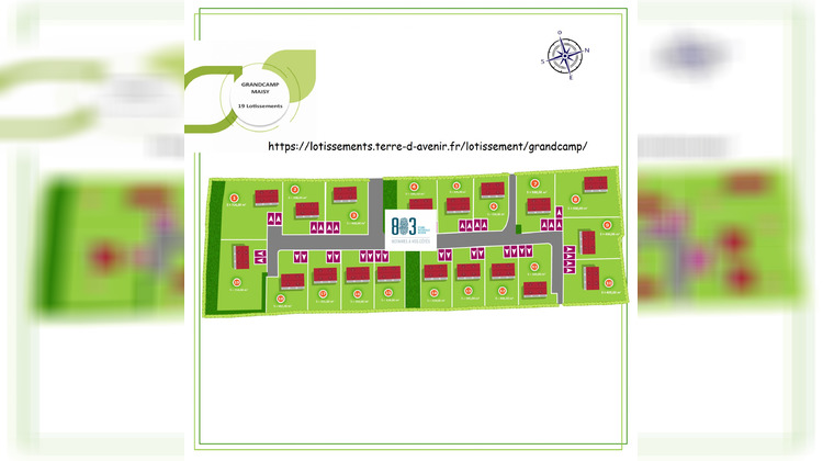 Ma-Cabane - Vente Terrain Grandcamp-Maisy, 319 m²