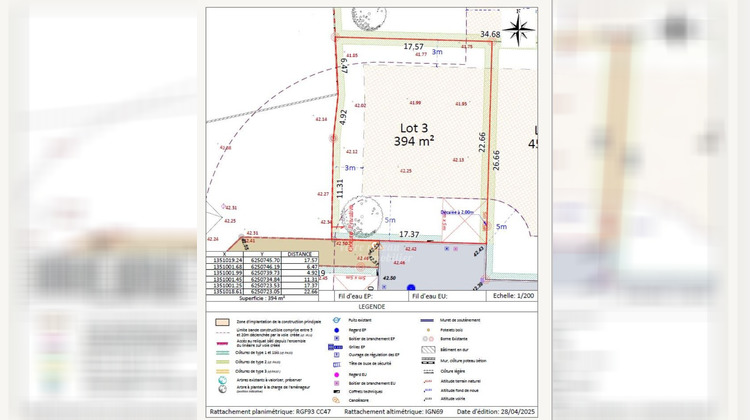 Ma-Cabane - Vente Terrain GRANDCHAMPS-DES-FONTAINES, 394 m²