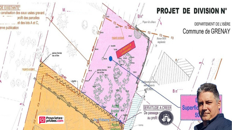 Ma-Cabane - Vente Terrain GRENAY, 0 m²