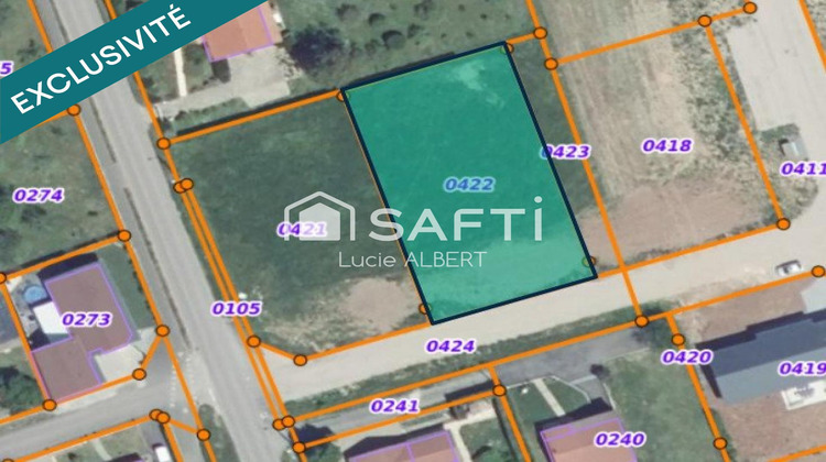 Ma-Cabane - Vente Terrain Grostenquin, 1225 m²
