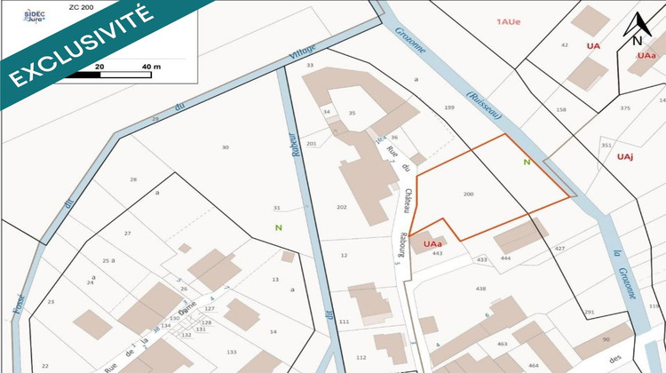 Ma-Cabane - Vente Terrain Grozon, 1717 m²