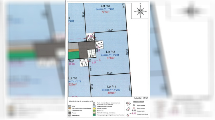 Ma-Cabane - Vente Terrain Guenin, 571 m²