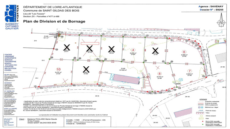 Ma-Cabane - Vente Terrain Guenrouet, 633 m²