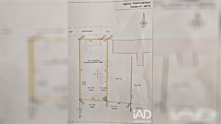 Ma-Cabane - Vente Terrain Guenrouët, 598 m²