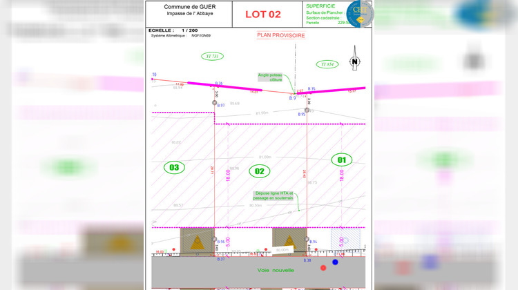 Ma-Cabane - Vente Terrain Guer, 463 m²