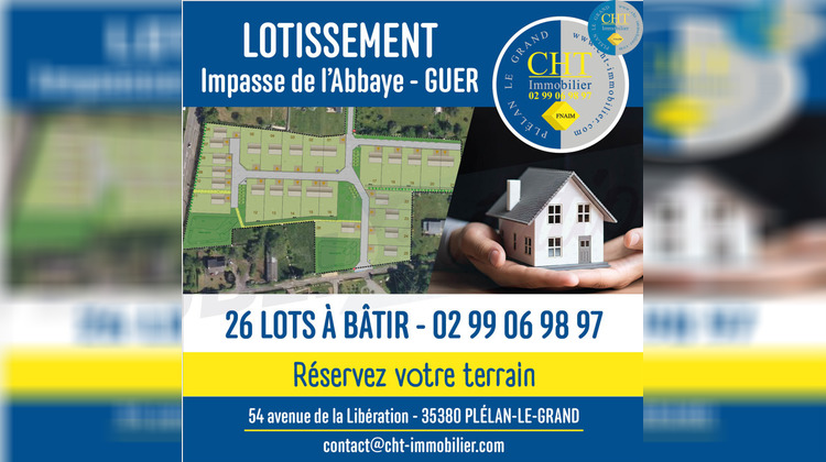 Ma-Cabane - Vente Terrain Guer, 489 m²