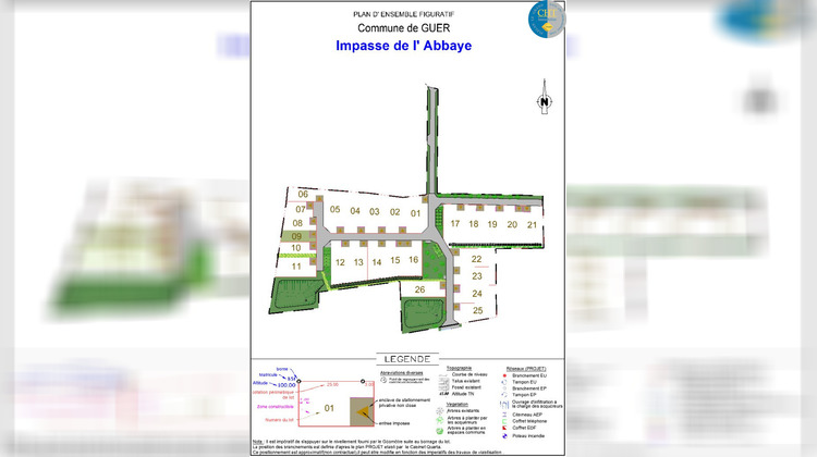 Ma-Cabane - Vente Terrain Guer, 241 m²