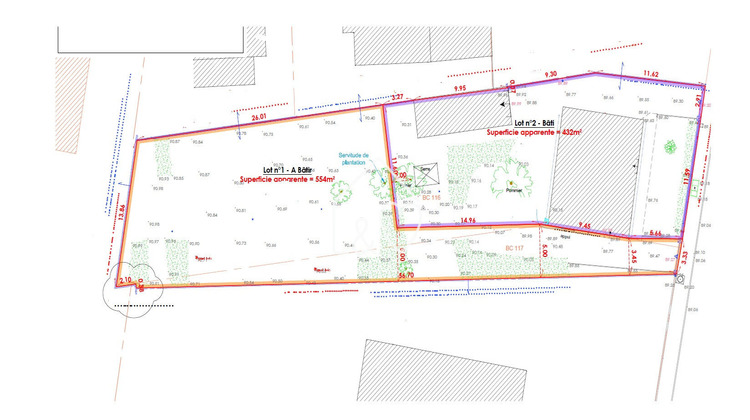Ma-Cabane - Vente Terrain GUERANDE, 554 m²
