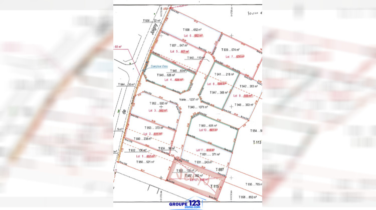 Ma-Cabane - Vente Terrain Guerchy, 682 m²