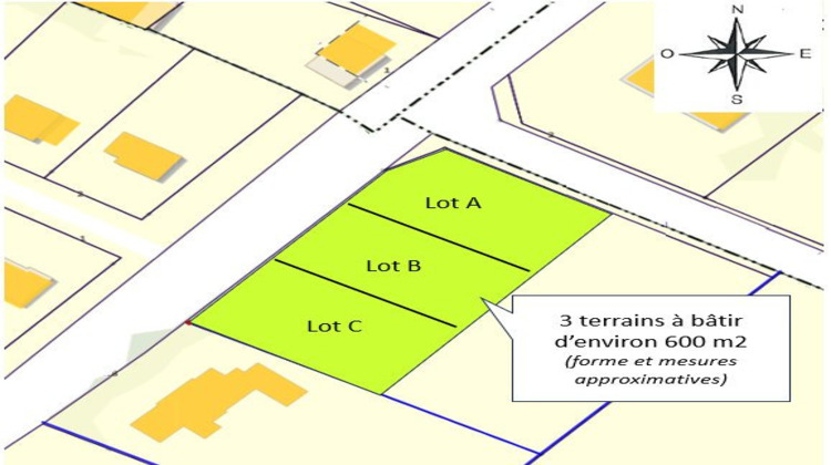 Ma-Cabane - Vente Terrain GUILLIERS, 600 m²