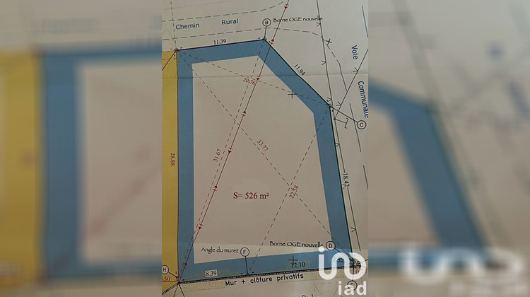 Ma-Cabane - Vente Terrain Guipry, 526 m²