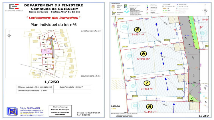 Ma-Cabane - Vente Terrain GUISSENY, 592 m²