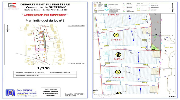 Ma-Cabane - Vente Terrain GUISSENY, 492 m²