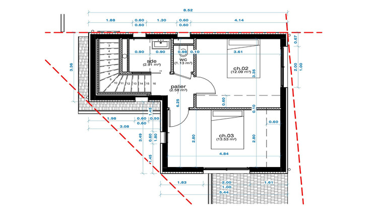 Ma-Cabane - Vente Terrain GUJAN-MESTRAS, 550 m²