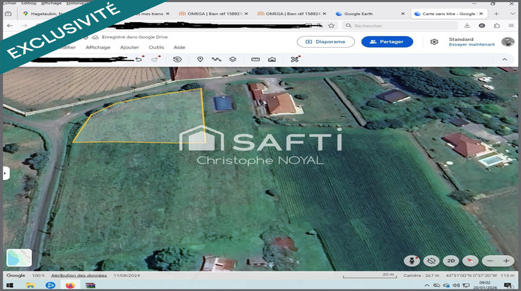 Ma-Cabane - Vente Terrain Hagetaubin, 1656 m²