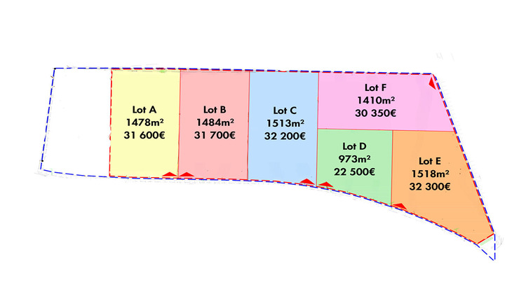 Ma-Cabane - Vente Terrain HAGETMAU, 1410 m²