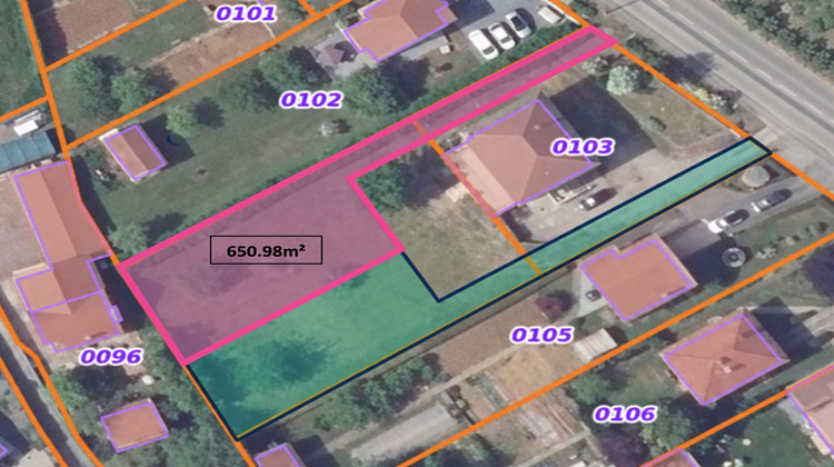 Ma-Cabane - Vente Terrain Haucourt-Moulaine, 651 m²