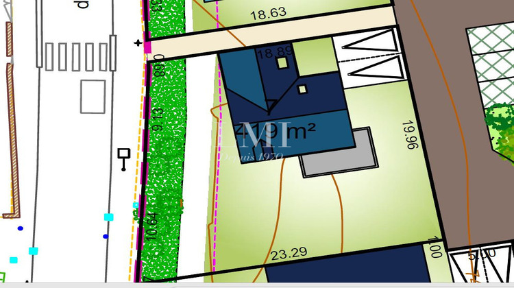 Ma-Cabane - Vente Terrain Hennebont, 419 m²