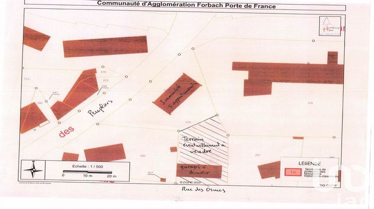 Ma-Cabane - Vente Terrain Hombourg-Haut, 700 m²