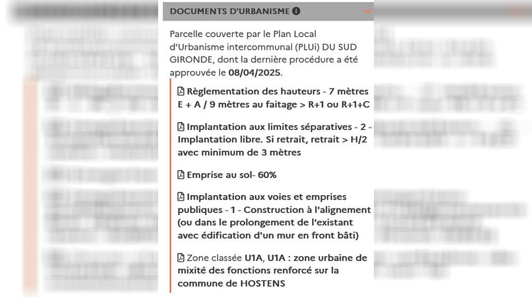 Ma-Cabane - Vente Terrain Hostens, 400 m²