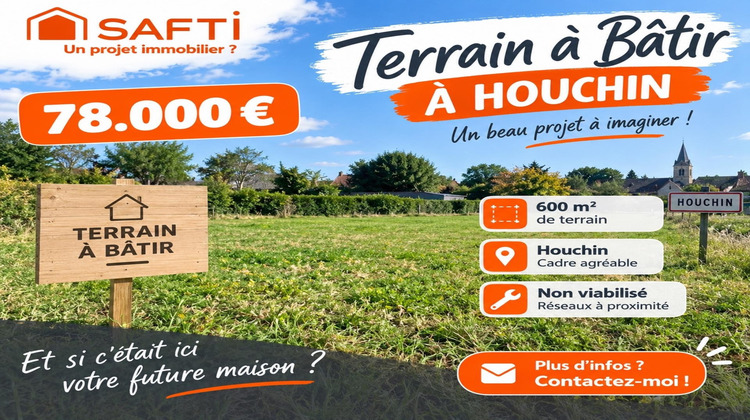 Ma-Cabane - Vente Terrain Houchin, 600 m²