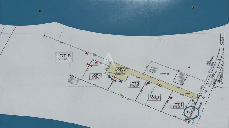 Ma-Cabane - Vente Terrain HUISSEAU-SUR-COSSON, 1701 m²