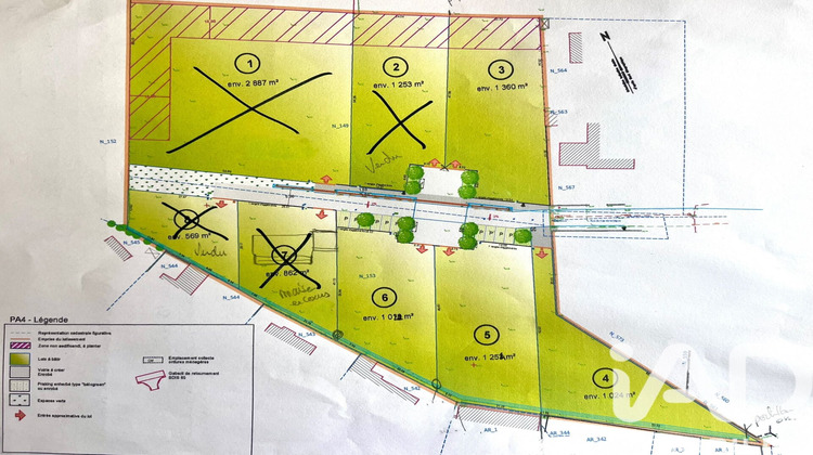 Ma-Cabane - Vente Terrain Ibos, 1254 m²