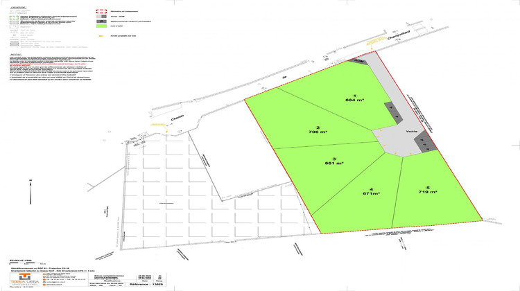 Ma-Cabane - Vente Terrain Irigny, 671 m²