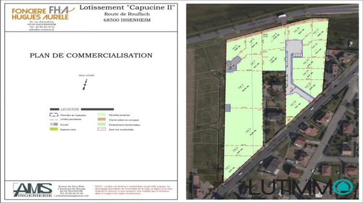 Ma-Cabane - Vente Terrain Issenheim, 497 m²