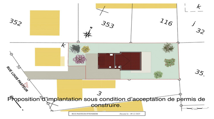 Ma-Cabane - Vente Terrain Ittenheim, 740 m²