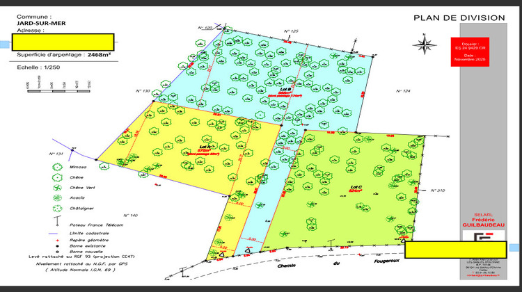 Ma-Cabane - Vente Terrain Jard-sur-Mer, 676 m²