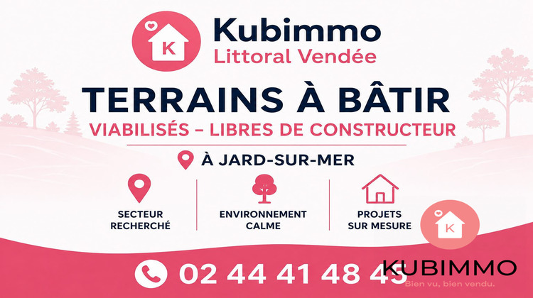 Ma-Cabane - Vente Terrain Jard-sur-Mer, 389 m²